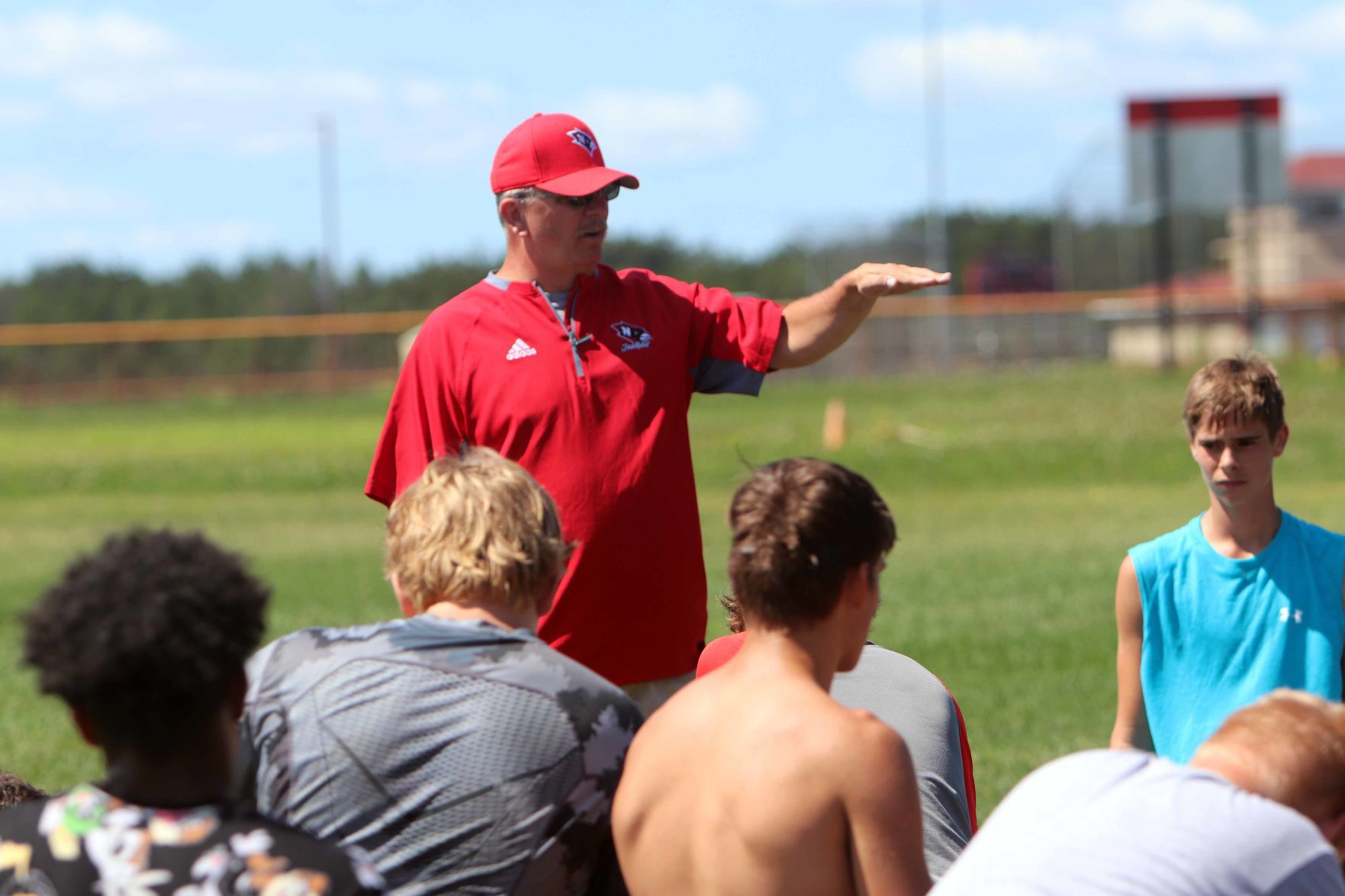 Necedah Football Practice